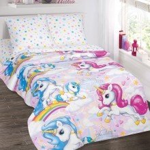 Детское белье 1.5 поплин Карусельки Детское белье 1.5 поплин Карусельки